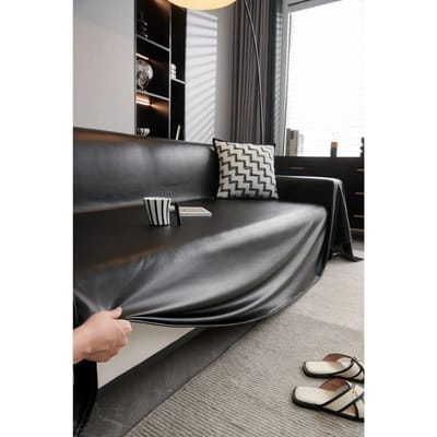Moderne Waterdichte Dekenhoes Imitatieschapenvacht Bankhoezen Mat Spreien Woonkamer Positie 180x130cm gray