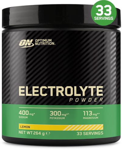 Optimum Nutrition Electrolyte Powder - Lemon - Elektrolyten Sportdrank - Poeder - Suikervrij - Electrolytes Drink - 246 gram (33 Servings)