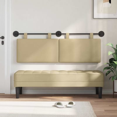 vidaXL - Hangend - hoofdbord - Corduroy - stof