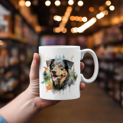 Beker cadeau voor haar of hem, kerst, verjaardag, honden liefhebber, zus, broer, vriendin, vriend, collega, moeder, vader, hond