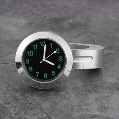 Motorcycle Clock - 7/8-1 Inch - Universele Handvatklok - Metaal - Accessoire voor Motorfiets