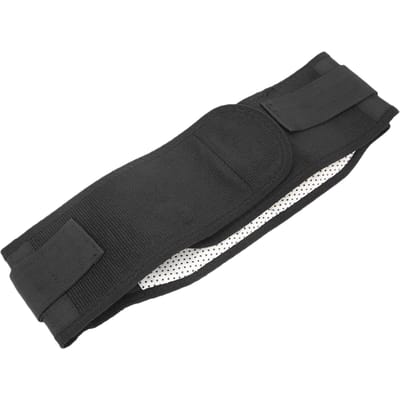 Ademende Verwarmende Magnetische Stalen Plaat Rug Lendenwervel Ondersteuningsband black