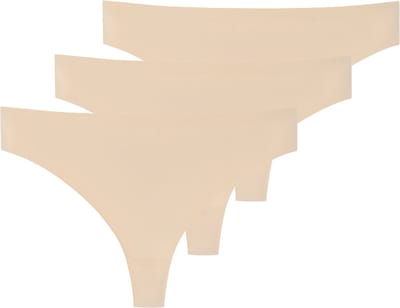 Schiesser Dames string 3 pack Invisible Soft