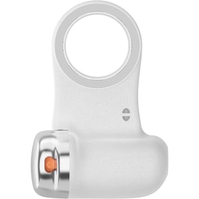 Magnetische Telefoon Camera Grip Smartphone Fotohouder Selfie Handvat Snap met Draadloze Afstandsbediening Wit wit