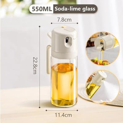 550ML Olie Spuitfles BBQ Kookolie Dispenser Olijfolie Schenkers Sproeier Keuken Bakolie Mister Azijn Fles