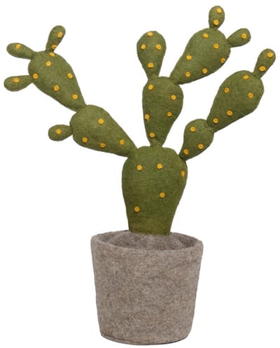 KidsDepot Plant Cactus Vilt - Sierplant - Kunstplant - Kinderkamer of woonkamer