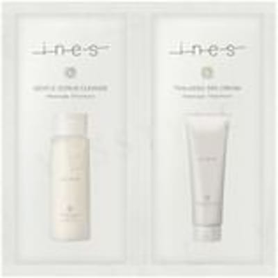 Kao - Ines Gentle Scrub Cleanse Shampoo & Thalasso Spa Cream Treatment Trial Set 15ml x 2