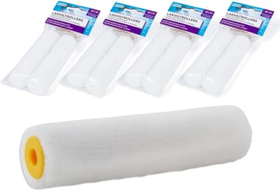 4x Veba Verfrol A2 Vilt 10cm  - Voordeelverpakking