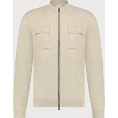 Blue Industry Gebreid rits vest |