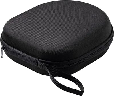 Phreeze Koptelefoon Hoes - met Opbergvak- Stevig - Waterbestendig - Draagbaar - Koptelefoon case geschikt voor Bluetooth Hoofdtelefoon, Bose, JBl, Sony - Hard Case - Koptelefoonhoes - Beschermhoes - Zwart
