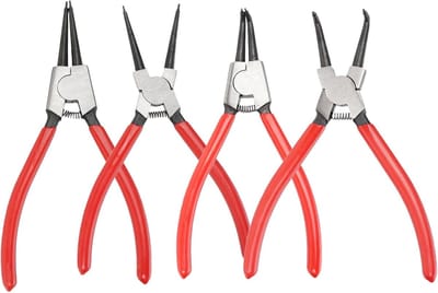 carmdering - Seegerringtang -seger-ringtang 4 stuks- Tangen - Handgereedschap - Gereedschap- Gereedschapsset