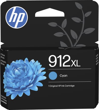 HP 912 XL - Inktcartridge - Origineel - Hoge Capaciteit - Cyaan