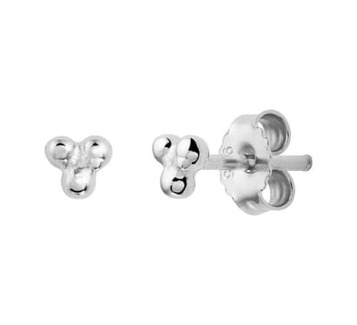 oorknoppen bolletjes zilver gerhodineerd 1331960