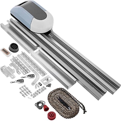 Automatische garagedeur - Garage-opener - Elektrisch - Met afstandsbediening - Tot 3 meter