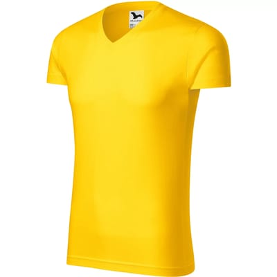 T-shirt met V-hals Malfini Slim 146