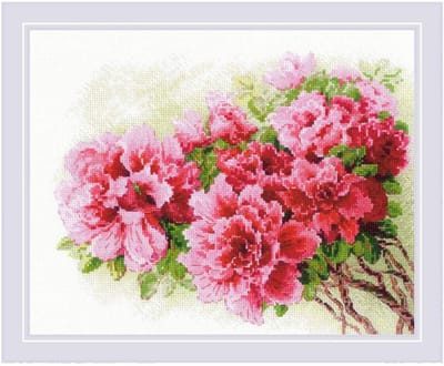 Borduurpakket Prachtige Azalea