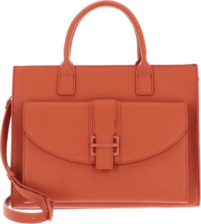 VALENTINO Schoudertas Dejavu RE Shopping Bag Arancio Oranje