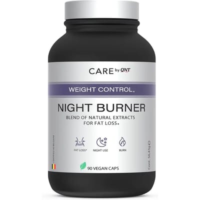 QNT Night Burner (90) Unflavoured - Dieet & Gewichtsbeheersing - Stimulant-vrije vetverbrander