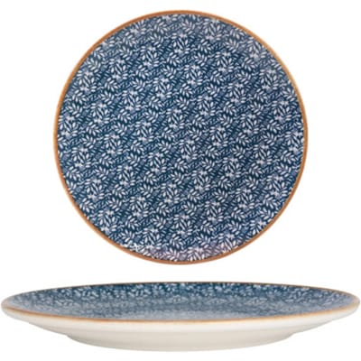 Bonna Dessertbord - Lupin - Porselein - 21 cm - set van 6