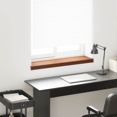 vidaXL - Raamdorpel - Bruin - hout - 60 - x - 20 - x - 4,5 - cm - PVC