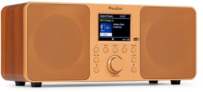 DAB radio met Bluetooth - Audizio Genua - DAB+ radio, FM radio - Auto scan - Koper
