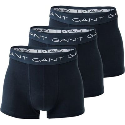 GANT herenondergoed trunks 3-pack marineblauw S