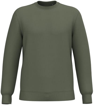 Kariban Gerecycleerde uniseks sweater met ronde hals K4040 - Caper Green - 3XL