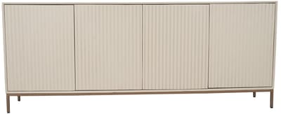 StarFurn Dressoir Madison - Zandkleur Hout - 210x45x85cm