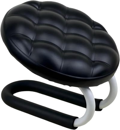 Meditatiebank - Meditatiekruk - Ontspanning Oefeningen - Ergonomisch Ontwerp - 27.5 x 27.5 x 24 cm - Zwart