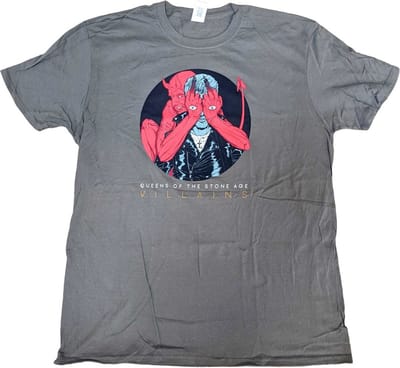 Queens Of The Stone Age - Villains R&L 2017 Heren T-shirt - S - Grijs