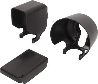 Lensbescherming Set - Camera Accessoires - Objectief Beschermen - Lichtgewicht ABS Materiaal - 17 x 12 x 4 cm - Zwart