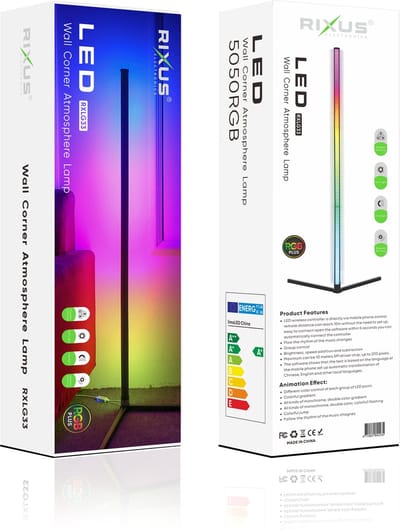Rixus - Muurhoek Sfeer Led RGB