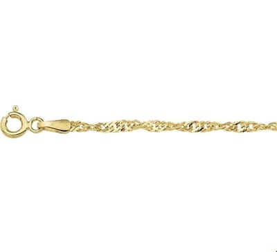 Geelgouden Armband singapore 2 4004156 18 cm