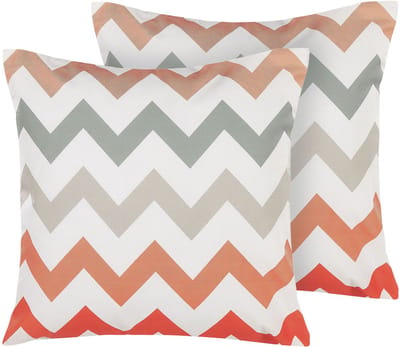 LAGARO - Tuinkussen set van 2 - Multicolor - 45 x 45 cm - Polyester