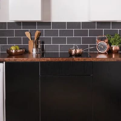 Transform Zelfklevende Decoratiefolie - Houtlook Zwart - 67,5 X 200 Cm