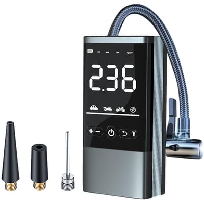 Multifunctionele snoerloze autobandenpomp USB oplaadbaar digitaal display luchtpomp bandenpomp