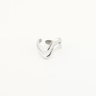 Bijoutheek Ring (Sieraad) Golf Zilver