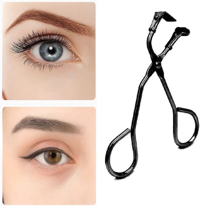Wimperkrultang I Wimperkruller I Eyelash Curler I Professionele Wimperkruller I RVS I Zwart