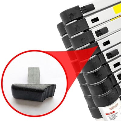 4 Stuks Telescopische Ladder Schakelaar Lift Bouw Instrument Ladder Onderdelen Ladder Universele Schakelaar Vervangingsaccessoires 4PCS red
