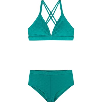 Protest PRTYolanda JR - Bikini set Meisjes - Normale pasvorm - Uitneembare vulling - Groen