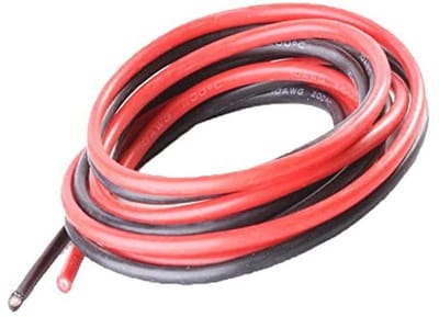 2m Zuivere Siliconen Draad Stroomkabel 10 AWG Batterijkabel voor RC-toepassingen