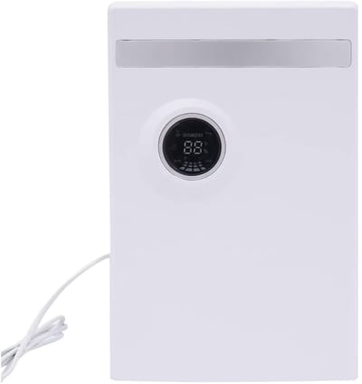 Florixa® Vochtvreter Electrisch - Vochtvreter - Ontvochtiger - Wit - ‎15cm x 25cm x 38cm