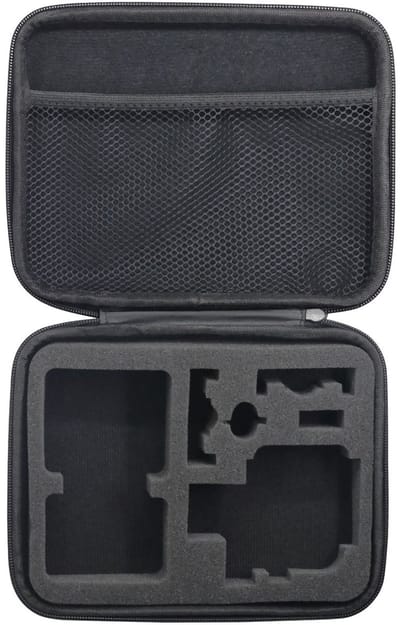 Tas Medium geschikt voor GoPro 13 12 11 10 - Opbergtas - Case - Hoes - Accessoires - Zwart