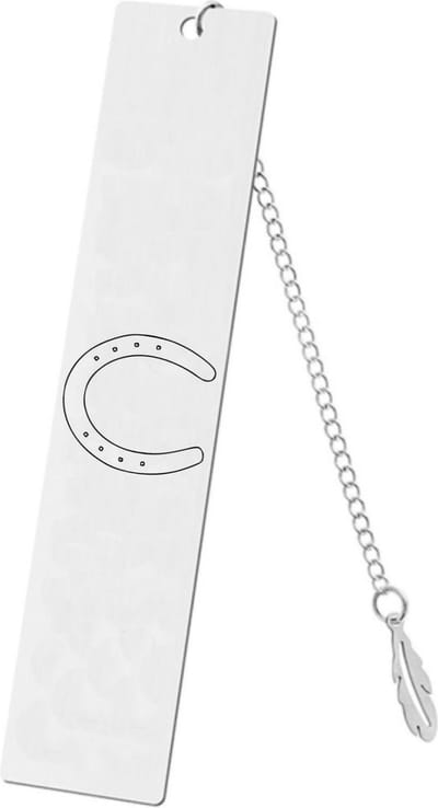 Akyol - paard boekenlegger - Paarden - liefste paard - paarden speelgoed meisjes en jongens - hoefijzer - gegraveerde sleutelhanger - gepersonaliseerd - sleutelhanger met naam gegrafeerd