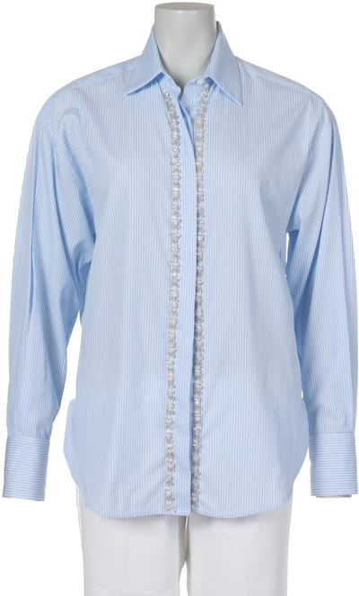 Ermanno Scervino - Blouse - Lichtblauw - L (40)