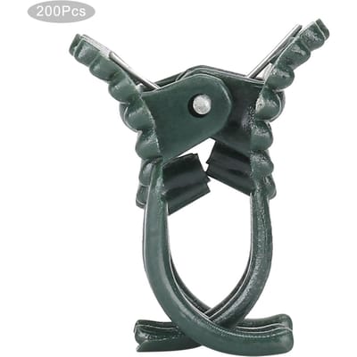 200 Stuks Bloemvormige Plantclip Orchideastengels Bevestigingssteun Clips Tuin Gereedschap AccessoiresGroen groen