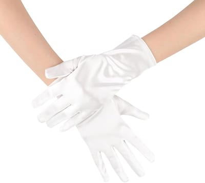 Elegante Kanten Vingerloze Handschoenen voor Rijervaring, Bruiloften en Feestelijke Gelegenheden