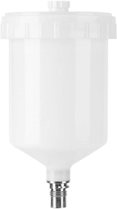 Plastic Beker Lucht Zwaartekracht Verf Pot Draad Connector - 600ml Capaciteit - Verf Cup voor Spuitpistool - Handige Tool voor Schilderwerk