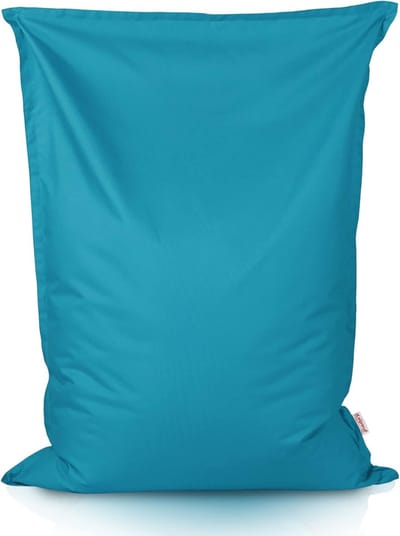 Zitzak Zitkussen XL - Grote Beanbag - Kind Ontspanning Buiten - Waterdicht Wasbare Hoes - 138 x 98 cm - Beige