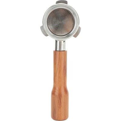 Porte-filtre sans fond 54 mm 3 oreilles manche en bois massif filtre à café sans fond en acier inoxydable pour Style 1